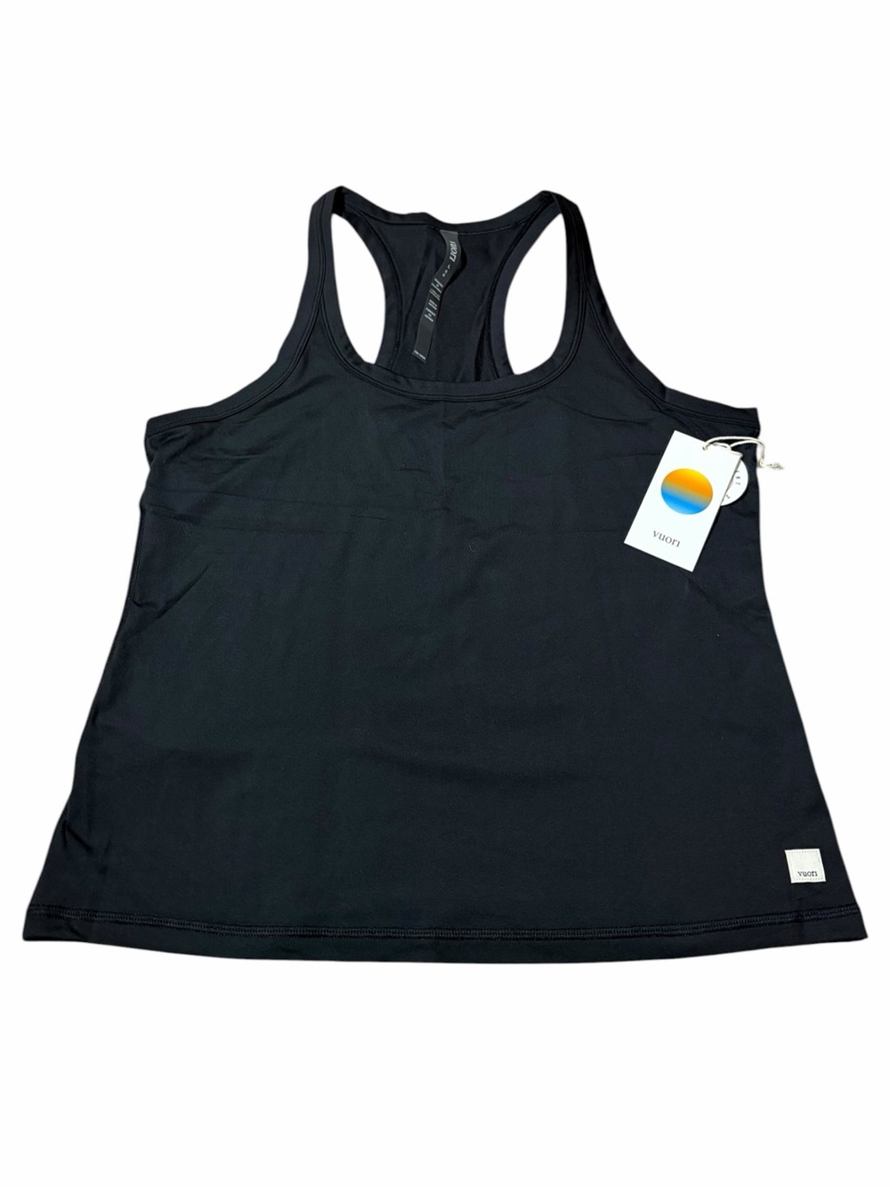 NWT Vuori Lux Racerback Tank (Black) Size L